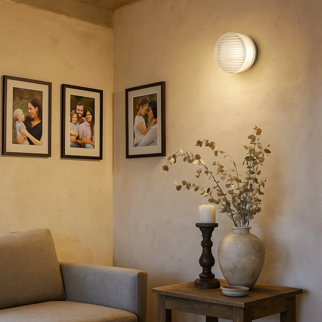 Nowoczesna Okrągła Lampa Sufitowa | Natynkowa