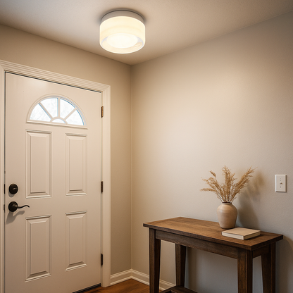 Nowoczesna Okrągła Lampa Sufitowa | Natynkowa