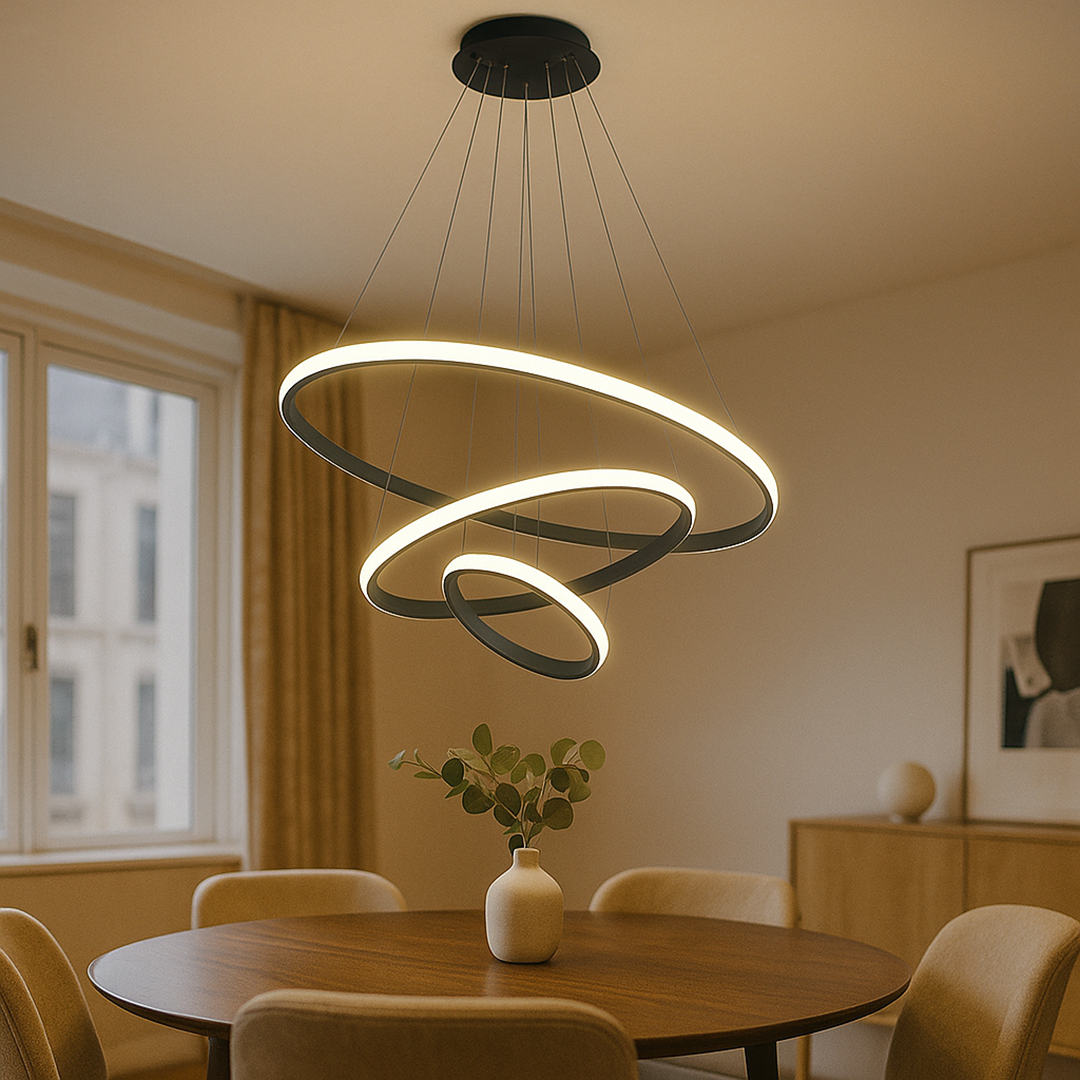 Nowoczesna Okrągła Lampa Sufitowa | Nowoczesne Wnętrze