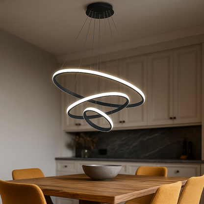 Nowoczesna Okrągła Lampa Sufitowa | Nowoczesne Wnętrze