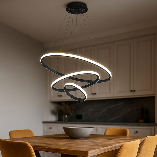 Nowoczesna Okrągła Lampa Sufitowa | Nowoczesne Wnętrze