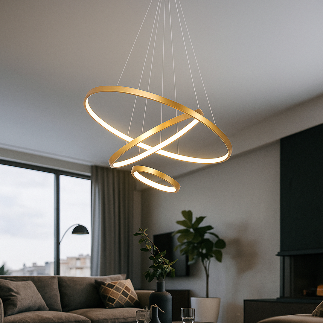 Nowoczesna Okrągła Lampa Sufitowa | Nowoczesne Wnętrze