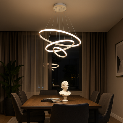 Nowoczesna Okrągła Lampa Sufitowa | Nowoczesne Wnętrze