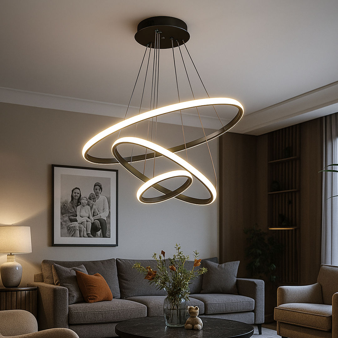 Nowoczesna Okrągła Lampa Sufitowa | Nowoczesne Wnętrze