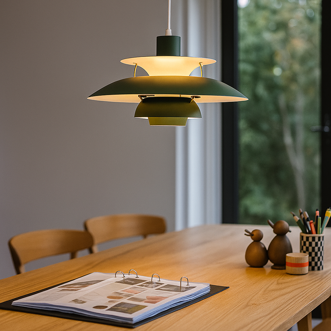 Nowoczesna Okrągła Lampa Wisząca LED | Współczesna