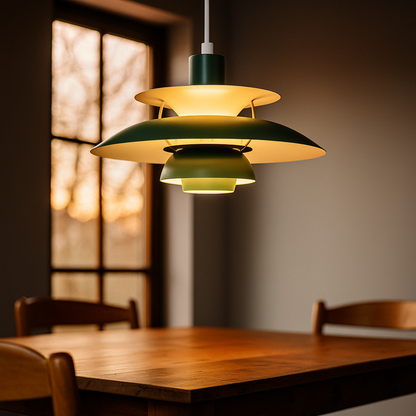 Nowoczesna Okrągła Lampa Wisząca LED | Współczesna