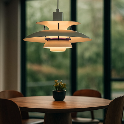 Nowoczesna Okrągła Lampa Wisząca LED | Współczesna