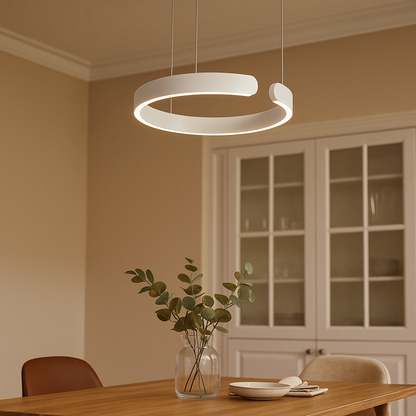 Nowoczesna Okrągła Lampa Wisząca | Oświetlenie LED