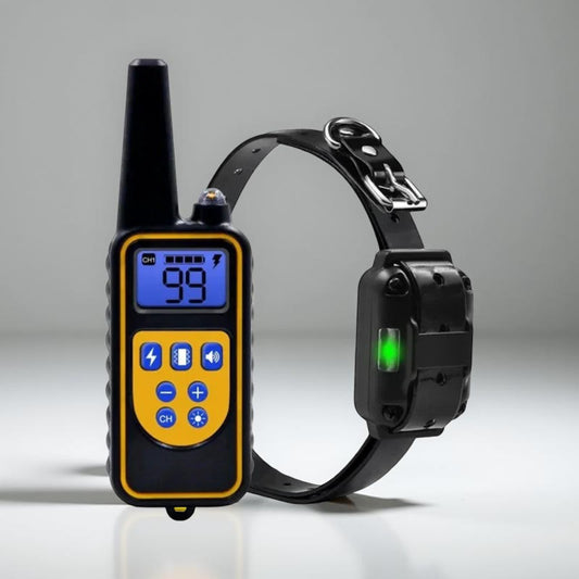 Dog Collar Training Remote Controlled Vibration Sound Pulse