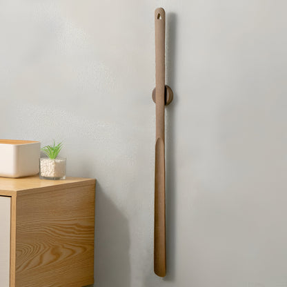 Obuwnicza Łyżka Pomocnik Długa Magnetyczna Drewniana