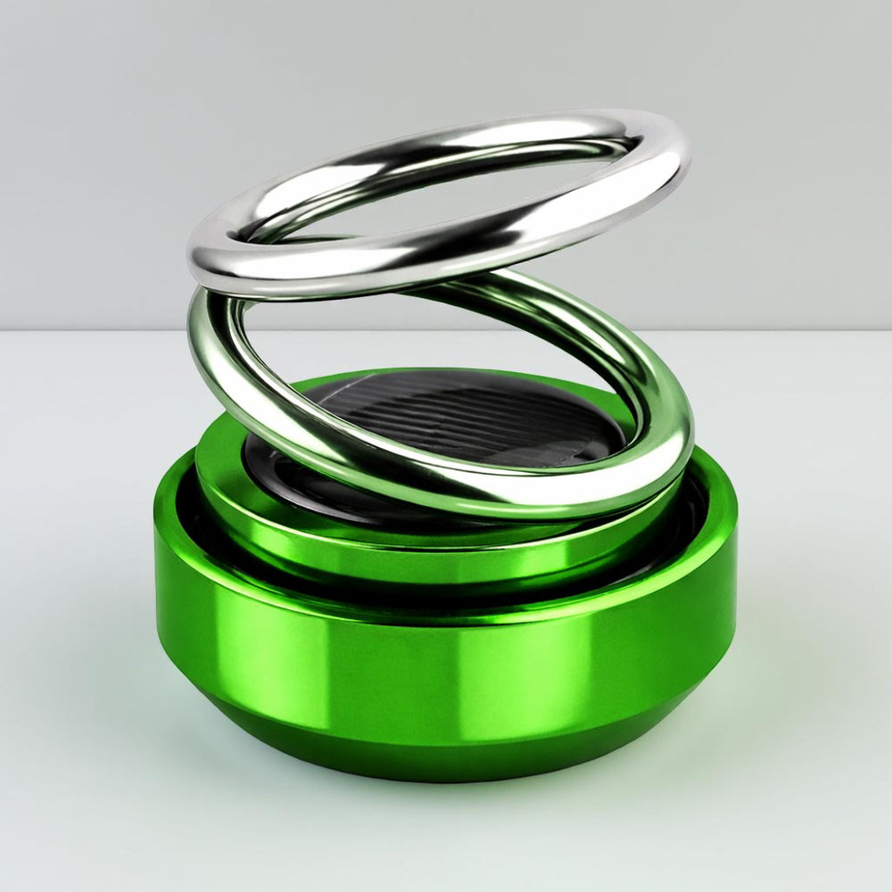 Odświeżacz Powietrza Samochodowy Solarny Obrotowy Aromaterapia