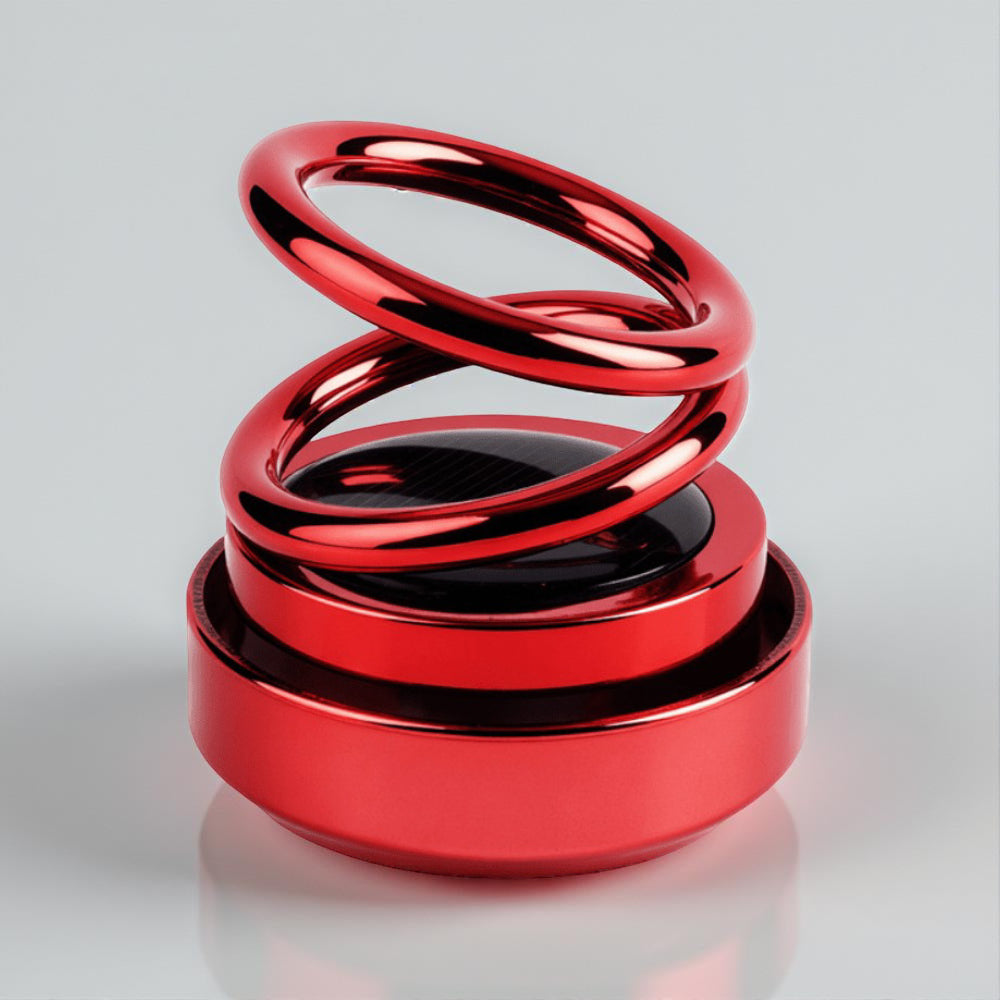 Odświeżacz Powietrza Samochodowy Solarny Obrotowy Aromaterapia