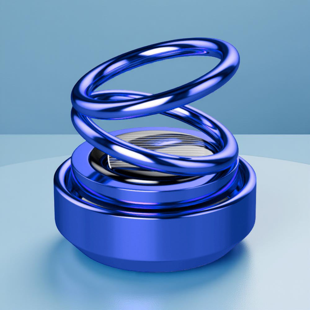 Odświeżacz Powietrza Samochodowy Solarny Obrotowy Aromaterapia