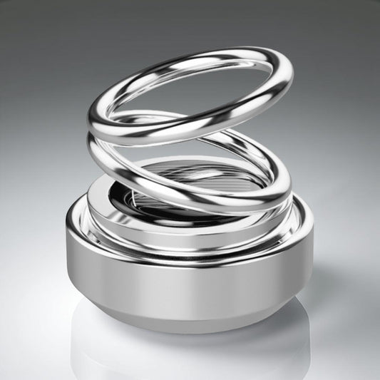 Car Air Freshener Solar Rotating Aromatherapy