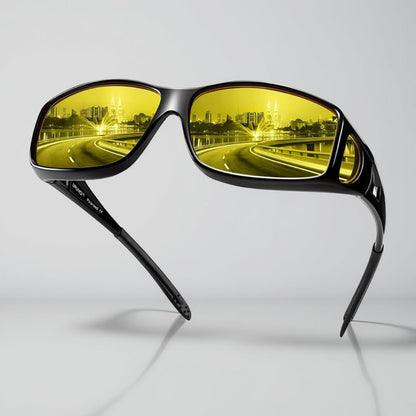 Okulary Nocne Antyrefleksyjne Plastikowe Jazda