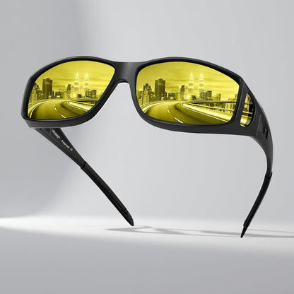 Okulary Nocne Antyrefleksyjne Plastikowe Jazda