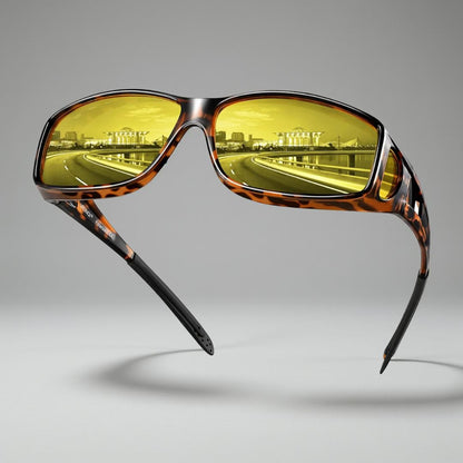 Okulary Nocne Antyrefleksyjne Plastikowe Jazda