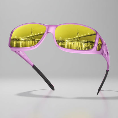 Okulary Nocne Antyrefleksyjne Plastikowe Jazda