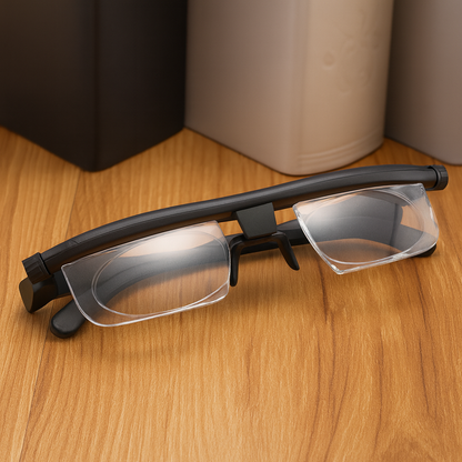 Adjustable Glasses for Near and Far Vision Sharpness
