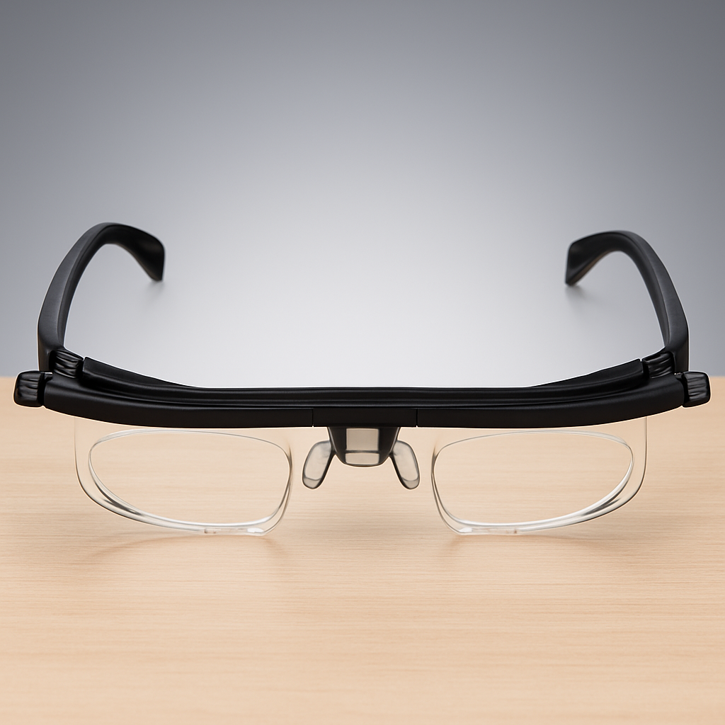 Adjustable Glasses for Near and Far Vision Sharpness
