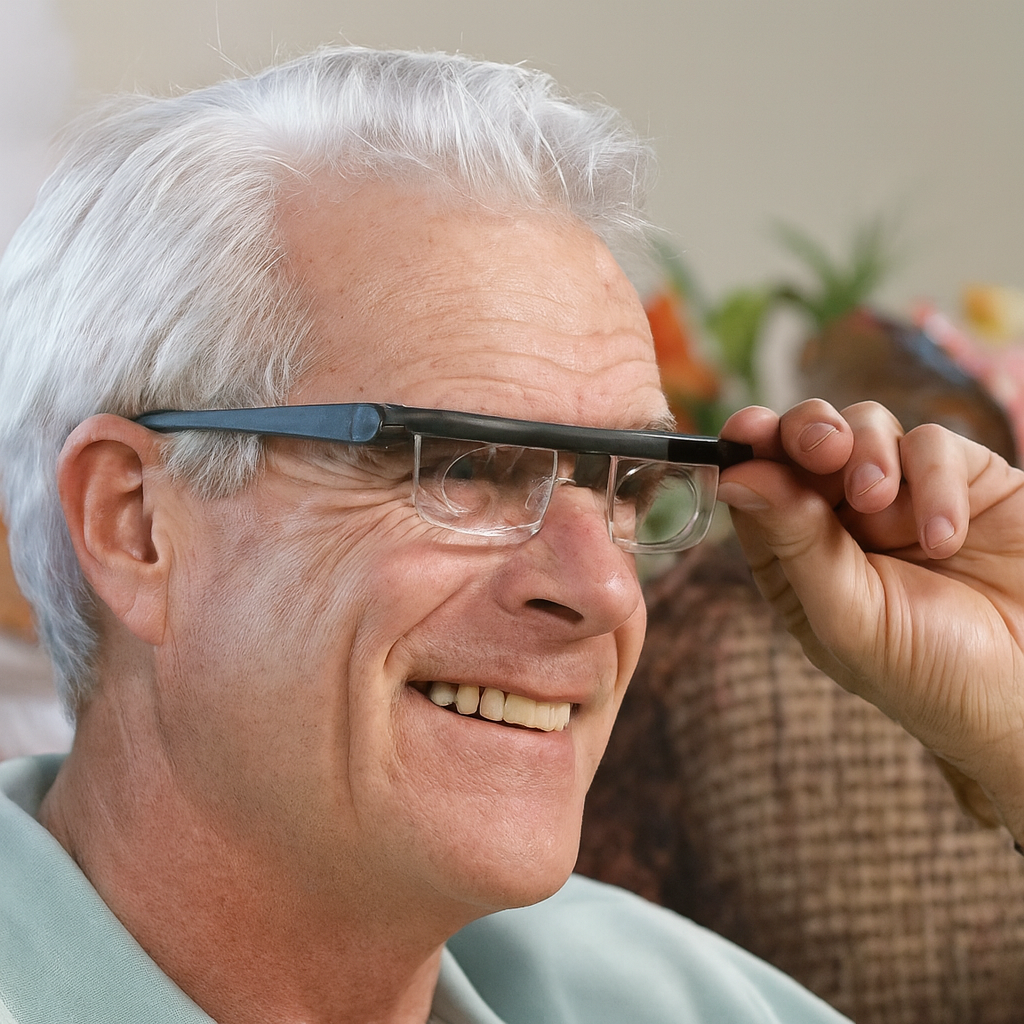Adjustable Glasses for Near and Far Vision Sharpness
