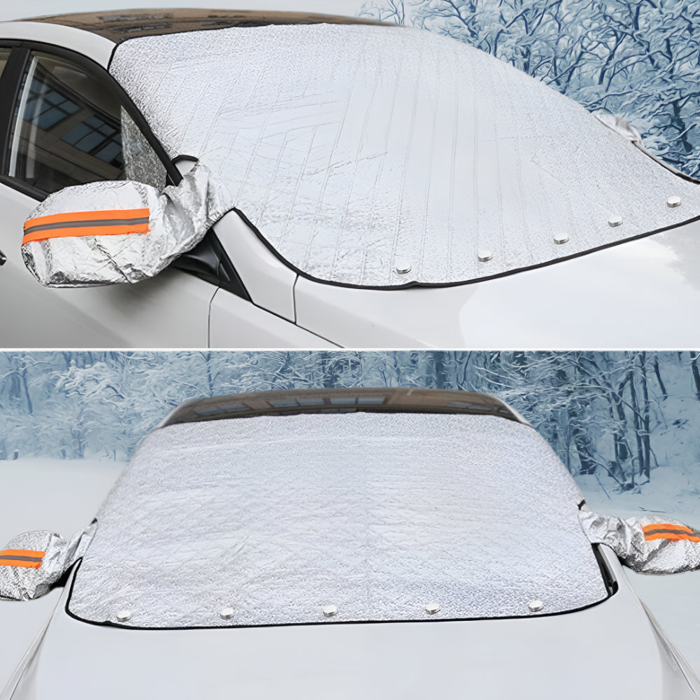 Osłona Szyby Samochodowej Magnetyczna Zima Śnieg Lód Ochronna