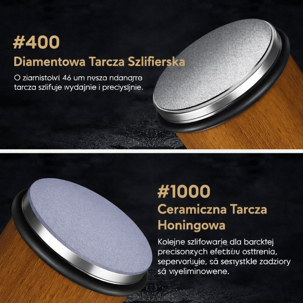 Magnetic Diamond Sharpener for Kitchen Knives