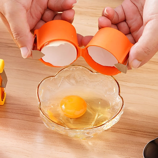 Kitchen Egg Opener Silicone Hygienic Cracking