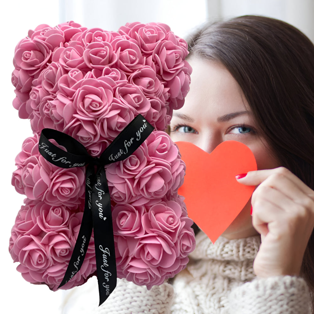 Rose Bear Decorative Gift for Special Occasions