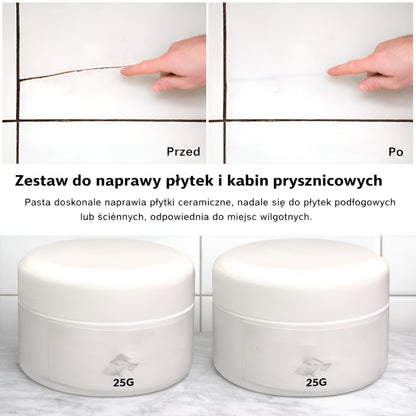 Pasta Naprawcza Płytek Ceramicznych Szybka Renowacja Powierzchni