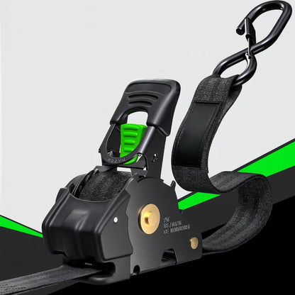 Self-Retracting Ratchet Cargo Straps
