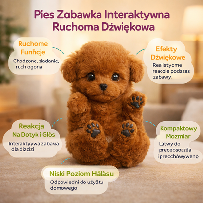 Interactive Sound Moving Toy for Dogs