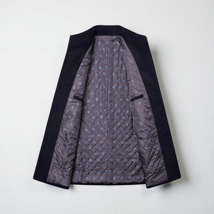 Men's Single-Breasted Classic Coat Three Buttons