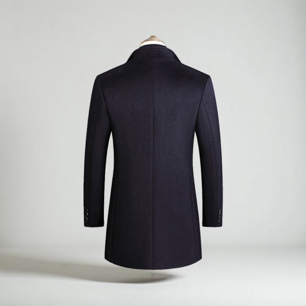 Men's Single-Breasted Classic Coat Three Buttons