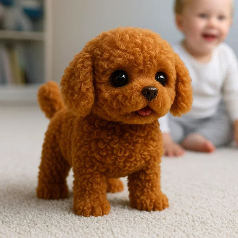 Interactive Plush Puppy Movements Sounds Toy