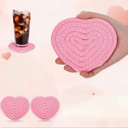 Decorative Heart Table Mats Set of Four
