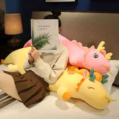 Poduszka Dekoracyjna Długa Motyw Smoka Do Spania