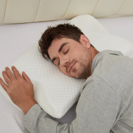Shaped Pillow for Sleeping Neck Position Stable Support