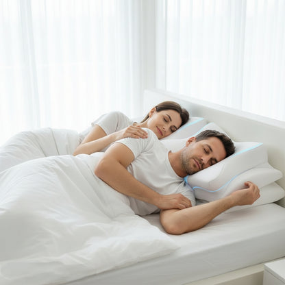 Poduszka Profilowana Do Spania Ułożenie Szyi Stabilne Podparcie