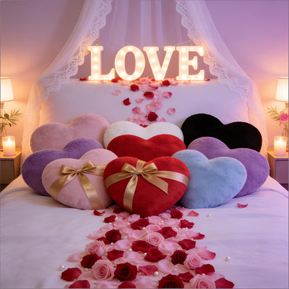 Decorative Heart Pillow for Home