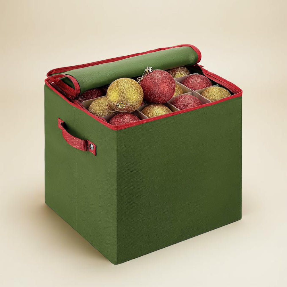 Container Baubles Storage Decorations Holiday Organizer