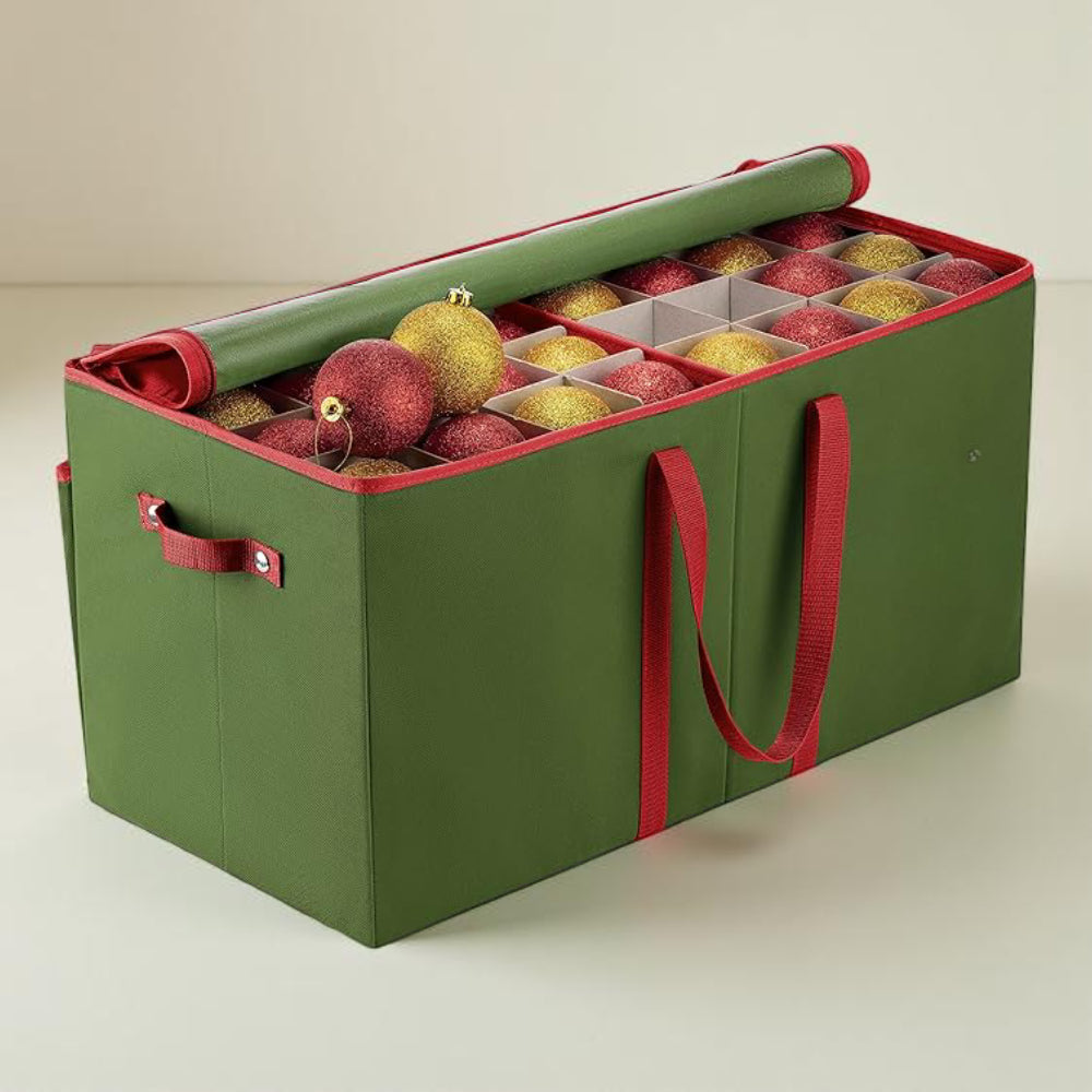 Container Baubles Storage Decorations Holiday Organizer