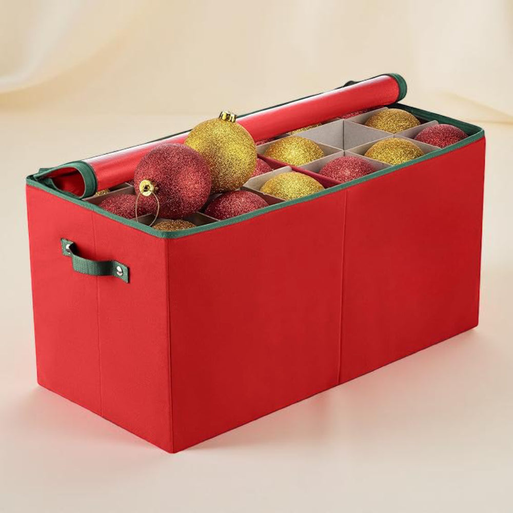 Container Baubles Storage Decorations Holiday Organizer