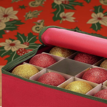 Container Baubles Storage Decorations Holiday Organizer