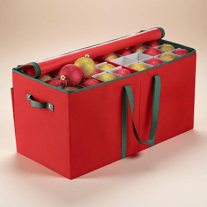 Container Baubles Storage Decorations Holiday Organizer