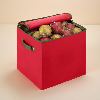 Container Baubles Storage Decorations Holiday Organizer