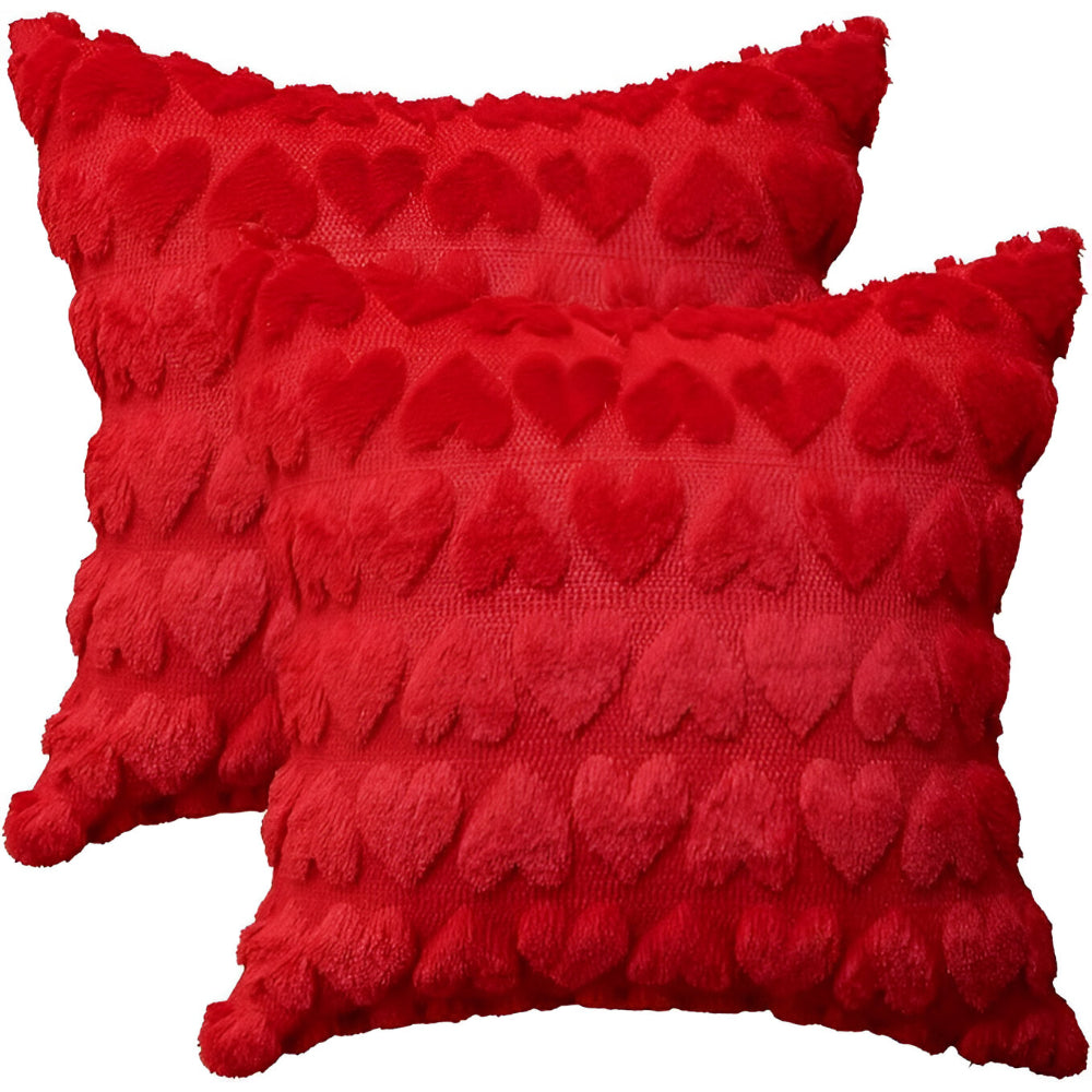 Poszewka Dekoracyjna Sezonowa Motyw Serc Wnętrza