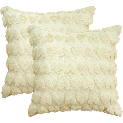 Poszewka Dekoracyjna Sezonowa Motyw Serc Wnętrza