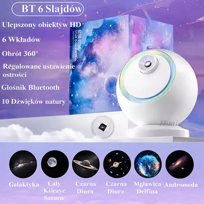 Star Projector Night Lamp Bluetooth Space Projection LED