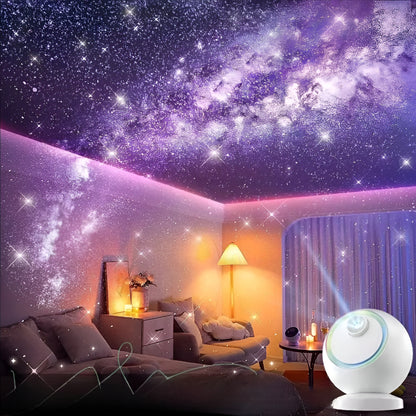 Star Projector Night Lamp Bluetooth Space Projection LED